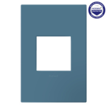 adorne® Mystic One-Gang Screwless Wall Plate with Microban® adorne® Mystic One-Gang Screwless Wall Plate with Microban®