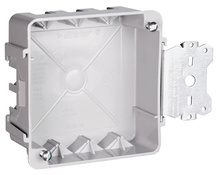 4-in Square box with Threaded Mounting Holes 4-in Square box with Threaded Mounting Holes