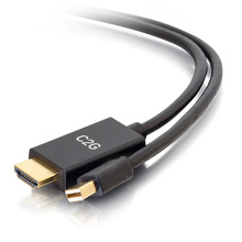 10ft (3m) Mini DisplayPort™ Male to HDMI™ Male Passive Adapter Cable - 4K 30Hz 10ft (3m) Mini DisplayPort™ Male to HDMI™ Male Passive Adapter Cable - 4K 30Hz
