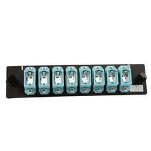 Q-Series, OFP Adapter Panel, 8 MPO,  Aqua Q-Series, OFP Adapter Panel, 8 MPO,  Aqua