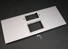 AL5200 Large Multi-Channel Raceway GFCI and 6A Mini Adapter Cover Plate AL5200 Large Multi-Channel Raceway GFCI and 6A Mini Adapter Cover Plate