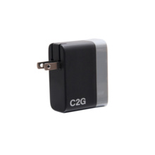 2-Port USB-C + USB-A Wall Charger, 5.4A Max Output 2-Port USB-C + USB-A Wall Charger, 5.4A Max Output