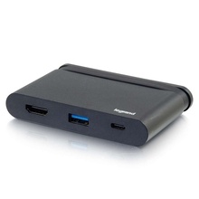 USB-C® 3-in-1 Mini Docking Station with HDMI®, USB-A and Power Delivery up to 100W - 4K 30Hz USB-C® 3-in-1 Mini Docking Station with HDMI®, USB-A and Power Delivery up to 100W - 4K 30Hz