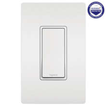 radiant® 15A 3-Way Switch, White, with Microban® radiant® 15A 3-Way Switch, White, with Microban®