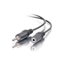 25ft (7.6m) 3.5mm M/F Stereo Audio Extension Cable 25ft (7.6m) 3.5mm M/F Stereo Audio Extension Cable