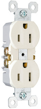 Discontinued - Discontinued - Trademaster® 15A 125V 4-Terminal Receptacle, White