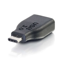 USB 3.0 (USB 3.1 Gen 1) USB-C® to USB-A Adapter Converter M/F - Black USB 3.0 (USB 3.1 Gen 1) USB-C® to USB-A Adapter Converter M/F - Black