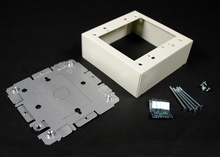 2000 TWO GANG DEVICE BOX WHITE 2000 TWO GANG DEVICE BOX WHITE