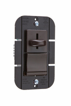 Discontinued - Discontinued - LS Series Incandescent Slide Dimmer, Brown | Sub LS600P