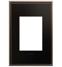 adorne® Oil-Rubbed Bronze 1-Gang+ Screwless Wall Plate
