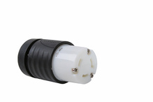 30A NEMA L730 Connector - Black Back, White Front Body