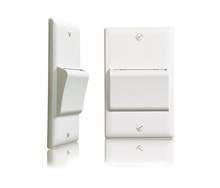 HS Cover Plate for 3-gang box w/card slot on the left, White HS Cover Plate for 3-gang box w/card slot on the left, White