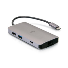 USB-C® 8-in-1 Mini Docking Station with HDMI®, 2x USB-A, Ethernet, SD Card Reader, and USB-C Power Delivery up to 100W - 4K 30Hz USB-C® 8-in-1 Mini Docking Station with HDMI®, 2x USB-A, Ethernet, SD Card Reader, and USB-C Power Delivery up to 100W - 4K 30Hz