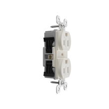 PowerHold™ Duplex Receptacle, 15A, Light Almond