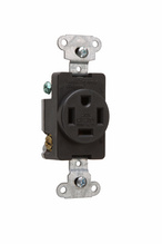 20A 125/250V 14-20R Straight Blade Single Flush Receptacle, 3-Pole, 4-Wire 20A 125/250V 14-20R Straight Blade Single Flush Receptacle, 3-Pole, 4-Wire