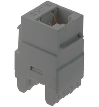 adorne® Cat 6 RJ45 Data Insert, White adorne® Cat 6 RJ45 Data Insert, White