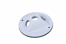 4-in Round Outdoor Cluster Cover, Gray 4-in Round Outdoor Cluster Cover, Gray