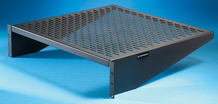Standard Vented Equipment Shelf - 17.5 W x 4 in H x 16 in D in Standard Vented Equipment Shelf - 17.5 W x 4 in H x 16 in D in