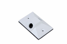 Outdoor Lamp Cluster Cover for Single Gang Box, Gray Outdoor Lamp Cluster Cover for Single Gang Box, Gray