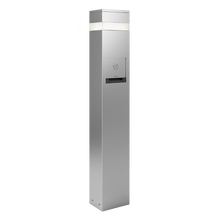 Charging Station with Area Light, 2-Gang, (2) Duplex GFCI with USB-C - Silver Charging Station with Area Light, 2-Gang, (2) Duplex GFCI with USB-C - Silver