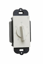 Discontinued - Wall Box Decorator RotaryTimer, White