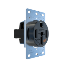 50A Weather-Resistant Electrical Outlet for RVs 50A Weather-Resistant Electrical Outlet for RVs