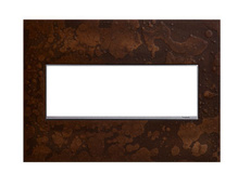 Discontinued - adorne® 3-Gang Screwless Wall Plate in Hubbardton Forge® Bronze