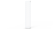 Mighty Mo 20 Hex Pattern Vertical Cable Management Panel, 7', 15" Deep, White