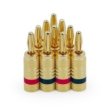Gold Banana Plugs Gold Banana Plugs