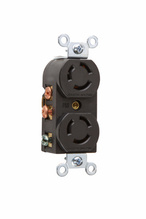Non-NEMA 3 Wire Duplex Receptacle, Grounding Non-NEMA 3 Wire Duplex Receptacle, Grounding