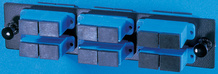 6-SC-Duplex (12 fibers) single mode adapters with ceramic alignment sleeves 6-SC-Duplex (12 fibers) single mode adapters with ceramic alignment sleeves