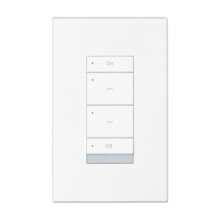 Wattstopper PLUS GreenBus Wallstation, 4 Button, Black