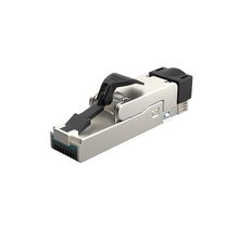 Cat6a Shielded High-Density Field Terminated Modular Plug-5 Pack Cat6a Shielded High-Density Field Terminated Modular Plug-5 Pack