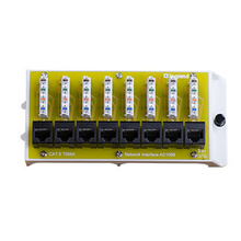 8-Port Cat 6 Network Interface Module 8-Port Cat 6 Network Interface Module