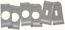 While-In-Use Cover Extra Plate Kit, Gray, 20-Pack