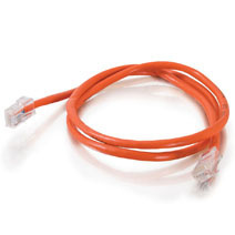 Q-Series Patch Cords, CAT5E, Non-Booted, Orange, 3 FT Q-Series Patch Cords, CAT5E, Non-Booted, Orange, 3 FT