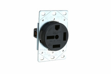 50A 250V 15-50R Straight Blade Single Flush Receptacle, 3-Pole, 4-Wire 50A 250V 15-50R Straight Blade Single Flush Receptacle, 3-Pole, 4-Wire