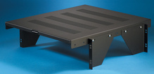 Vented Equipment Shelf for Mighty Mo Racks - 17.5 W x 5.75 in H x 20 in D - black Vented Equipment Shelf for Mighty Mo Racks - 17.5 W x 5.75 in H x 20 in D - black