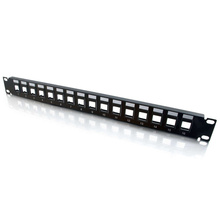 16-Port Blank Keystone/Multimedia Patch Panel 16-Port Blank Keystone/Multimedia Patch Panel