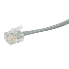 50ft (15.2m) RJ11 6P4C Straight Modular Cable 50ft (15.2m) RJ11 6P4C Straight Modular Cable