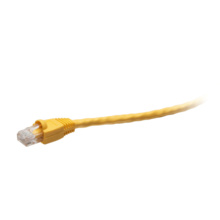 1ft (0.3m) TAA-Compliant F-Series Cat6 Snagless Unshielded (UTP) Network Cable - Yellow 1ft (0.3m) TAA-Compliant F-Series Cat6 Snagless Unshielded (UTP) Network Cable - Yellow