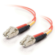 Discontinued - 6.6ft (2m) LC-LC 62.5/125 OM1 Duplex Multimode Fiber Optic Cable (TAA Compliant) - Orange