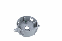 Weatherproof Round Die-Cast aluminum Box, Gray Weatherproof Round Die-Cast aluminum Box, Gray