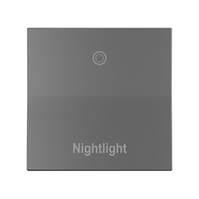 adorne® 15A Paddle™ Switch, Engraved - Nightlight, Magnesium