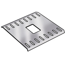 FEED-THROUGH BRUSH PANEL, 1RU, BLACK FEED-THROUGH BRUSH PANEL, 1RU, BLACK