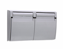 Thermoplastic Cover, Gray with Black Gasket