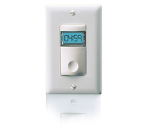 Digital Timer Switch, 100-300VAC/0-800/1200W, White