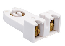 Fluorescent Lampholder, White