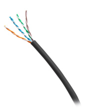 1000ft (304.8m) TAA-Compliant Cat6 Bulk Unshielded (UTP) Ethernet Network Cable with Solid Conductors-Riser CMR-Rated - Black 1000ft (304.8m) TAA-Compliant Cat6 Bulk Unshielded (UTP) Ethernet Network Cable with Solid Conductors-Riser CMR-Rated - Black