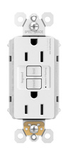 PlugTail® Specification Grade 15A Duplex Self-Test GFC Receptacles with SafeLock® Protection, White PlugTail® Specification Grade 15A Duplex Self-Test GFC Receptacles with SafeLock® Protection, White